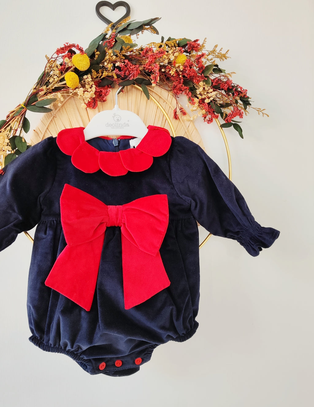 Pagliaccetto in velluto Deolinda