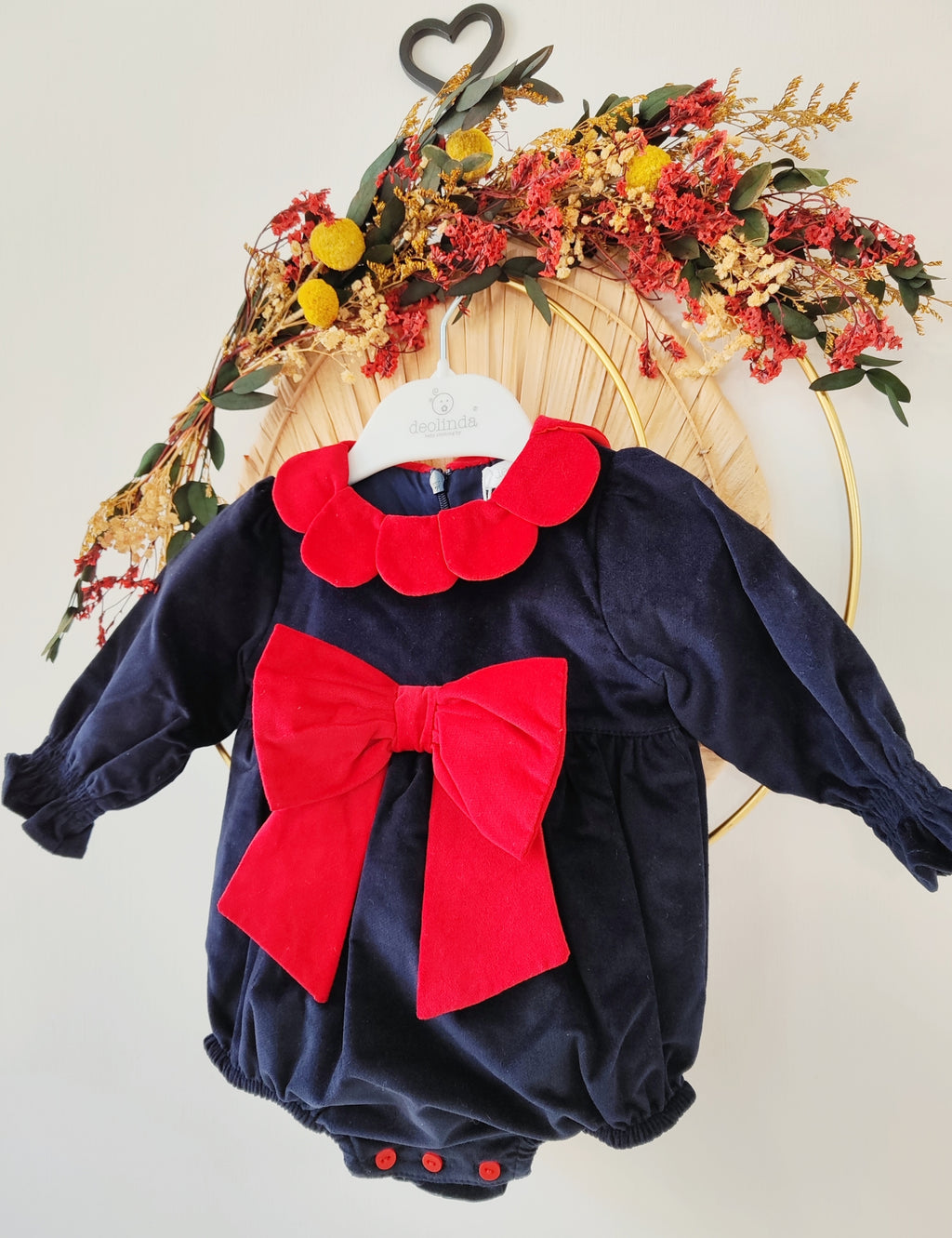 Pagliaccetto in velluto Deolinda