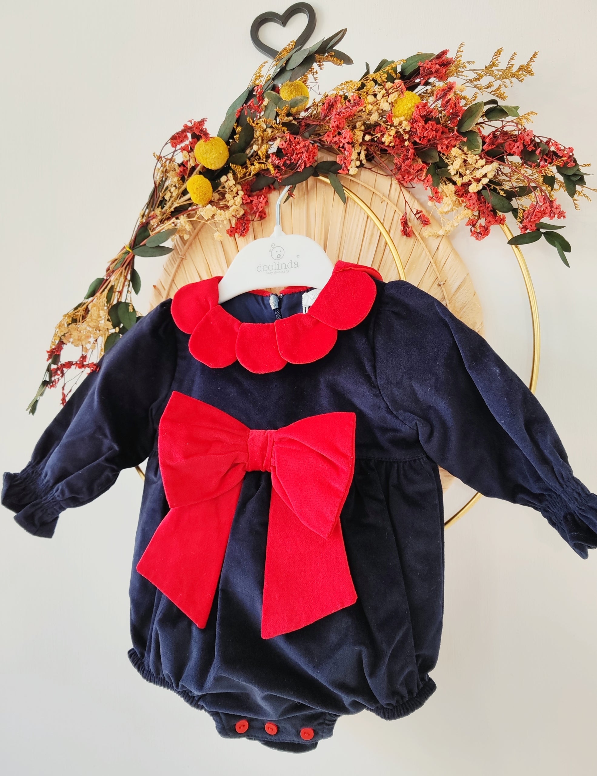 Pagliaccetto in velluto Deolinda