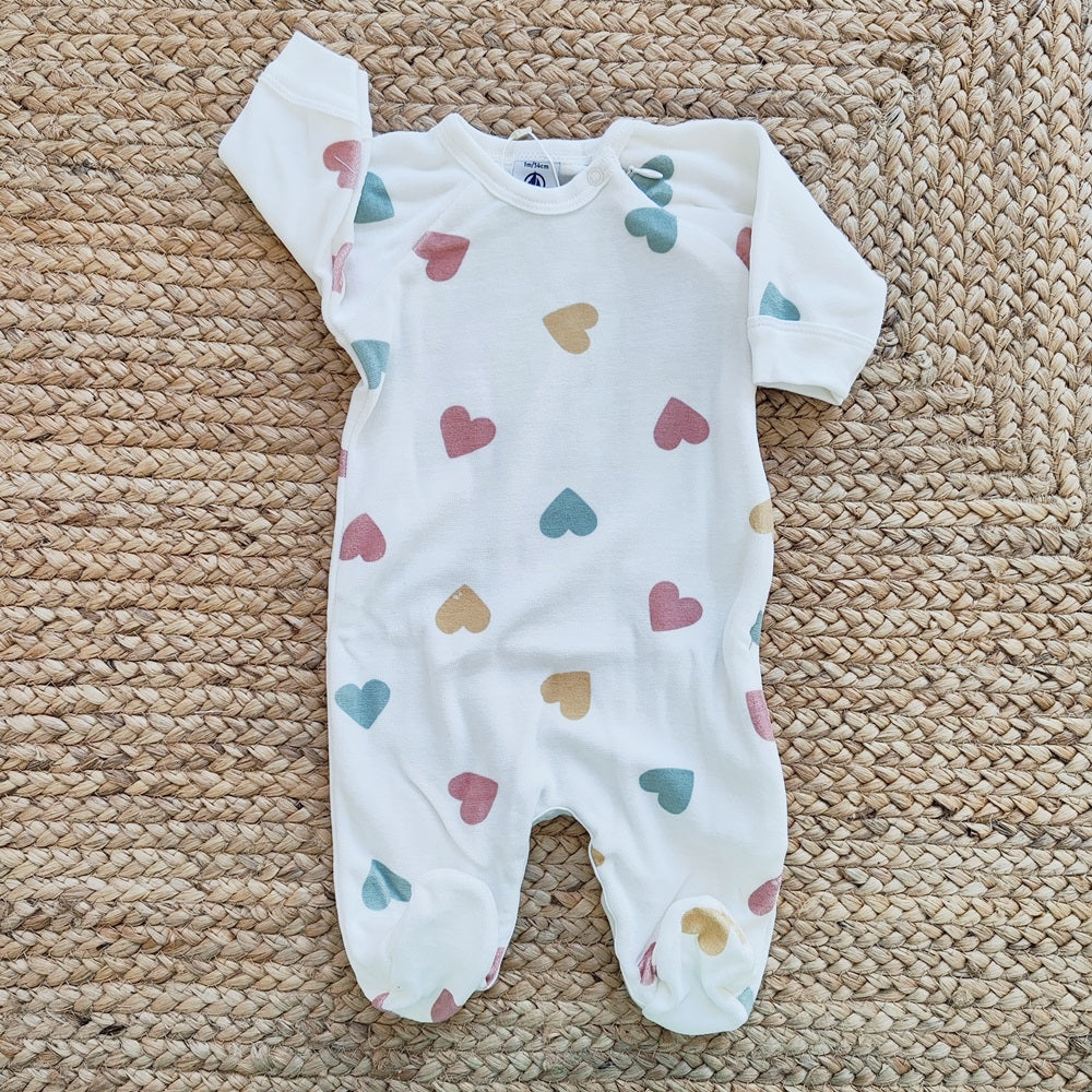 Tutina - Pigiama in ciniglia Petit Bateau