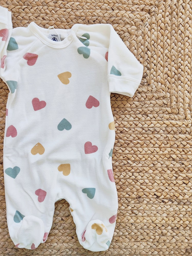 Tutina - Pigiama in ciniglia Petit Bateau