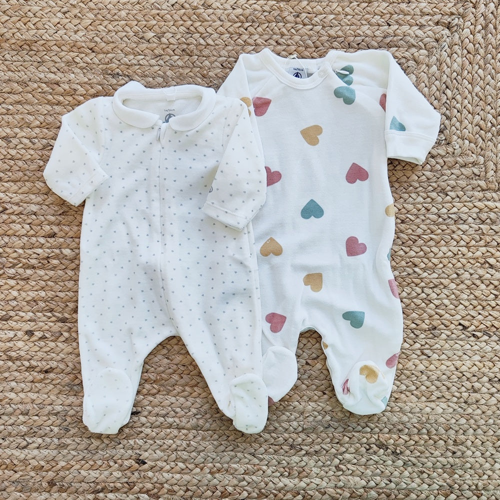 Tutina - Pigiama in ciniglia Petit Bateau