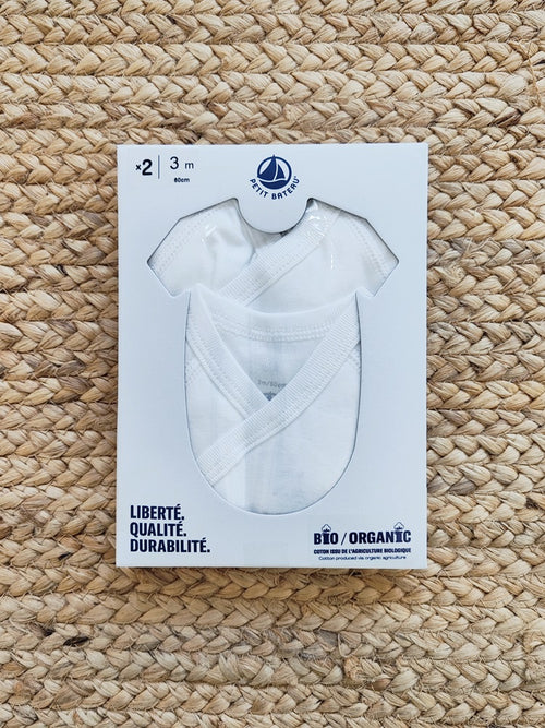 Body 2 pz incrociati Petit Bateau