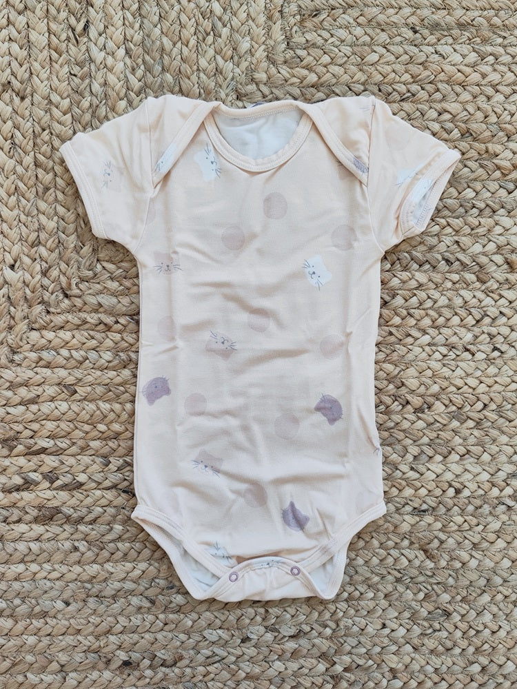 Body con scollo all'americana in Bamboo Coccodè