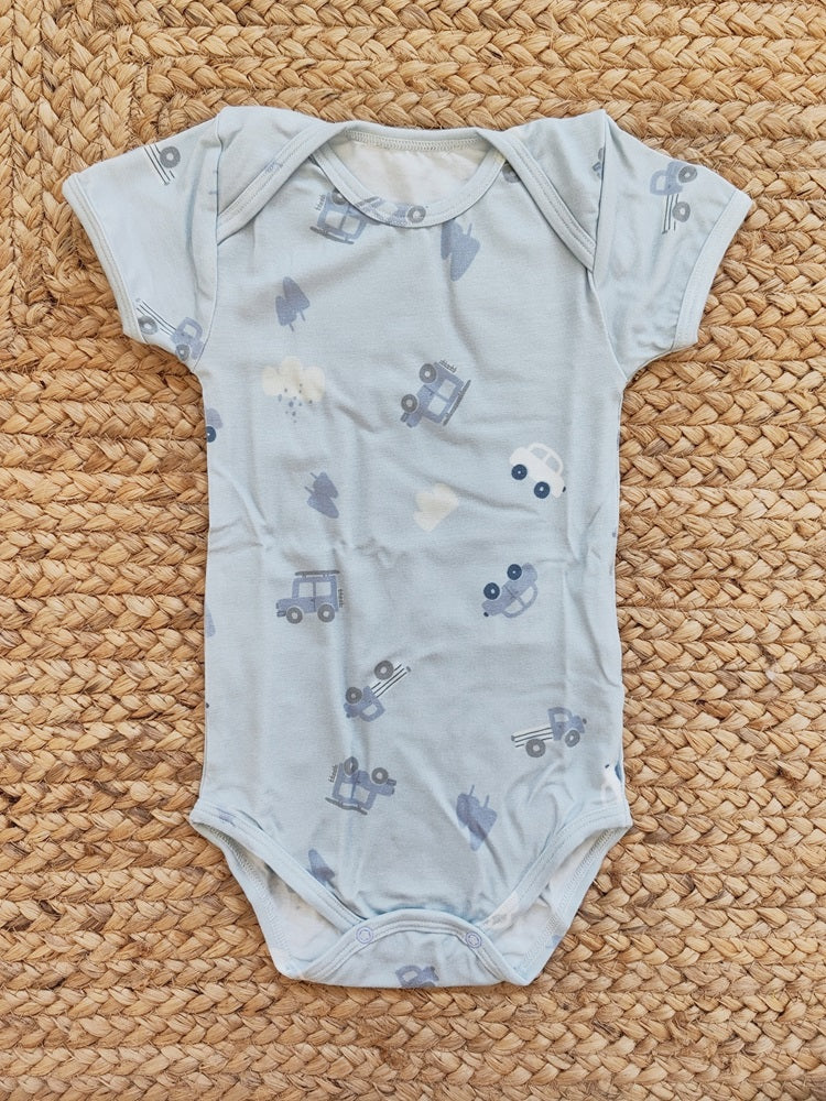 Body con scollo all'americana in Bamboo Coccodè