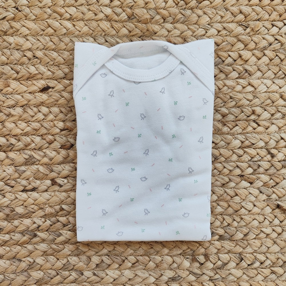 Body con scollo all'americana in Bamboo Coccodè