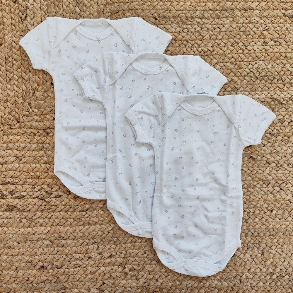 Body con scollo all'americana in Bamboo Coccodè