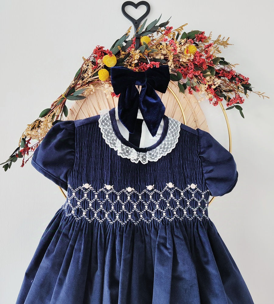 Abito in velluto Tartaleta