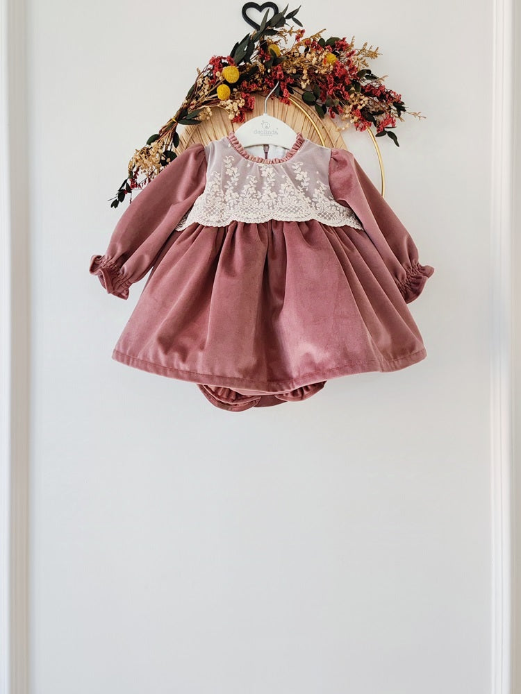 Abito in velluto Deolinda