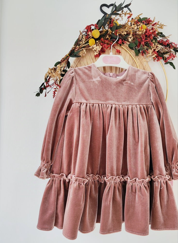 Abito in velluto Yoedu