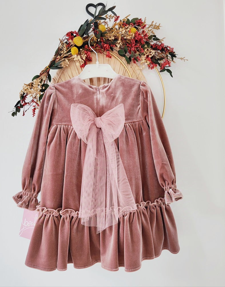 Abito in velluto Yoedu