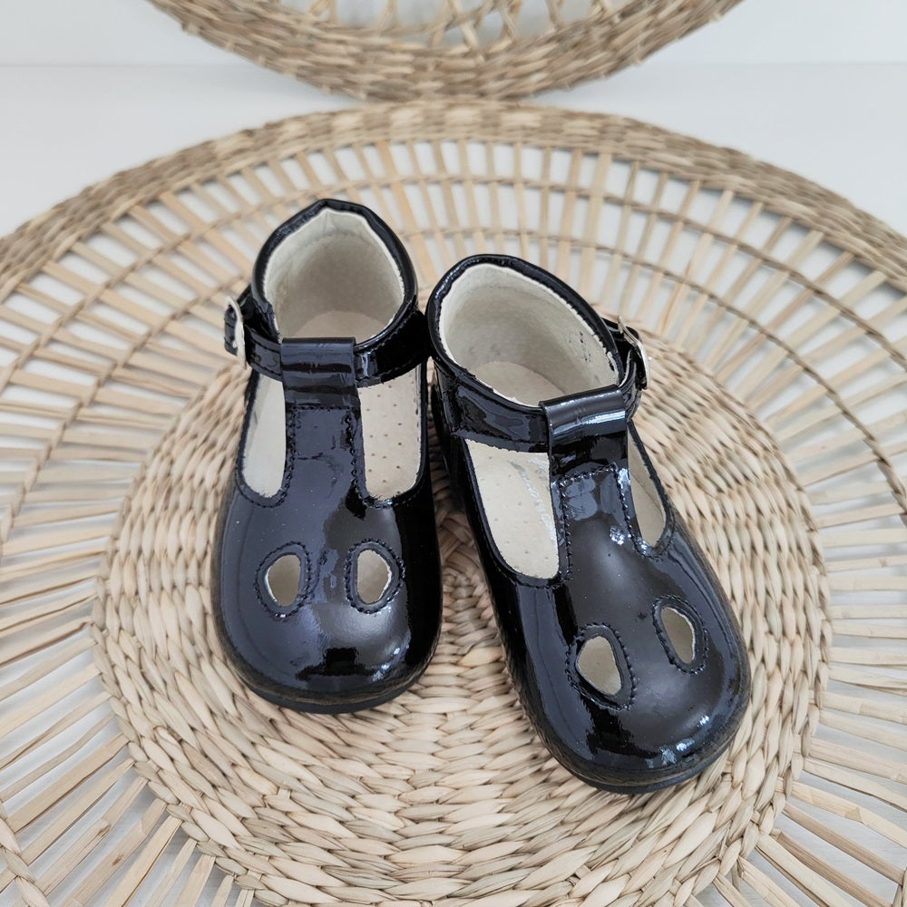 Scarpe occhiello in pelle primi passi Panyno