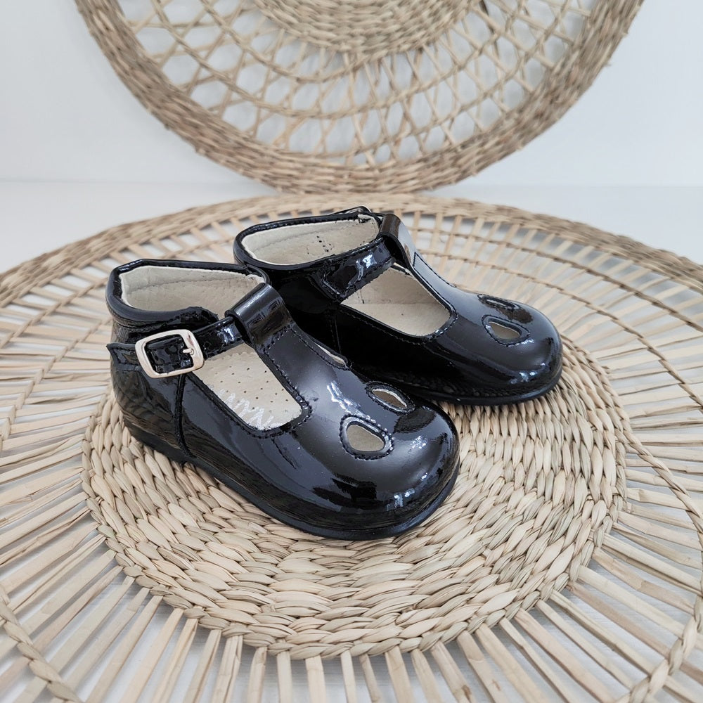 Scarpe occhiello in pelle primi passi Panyno