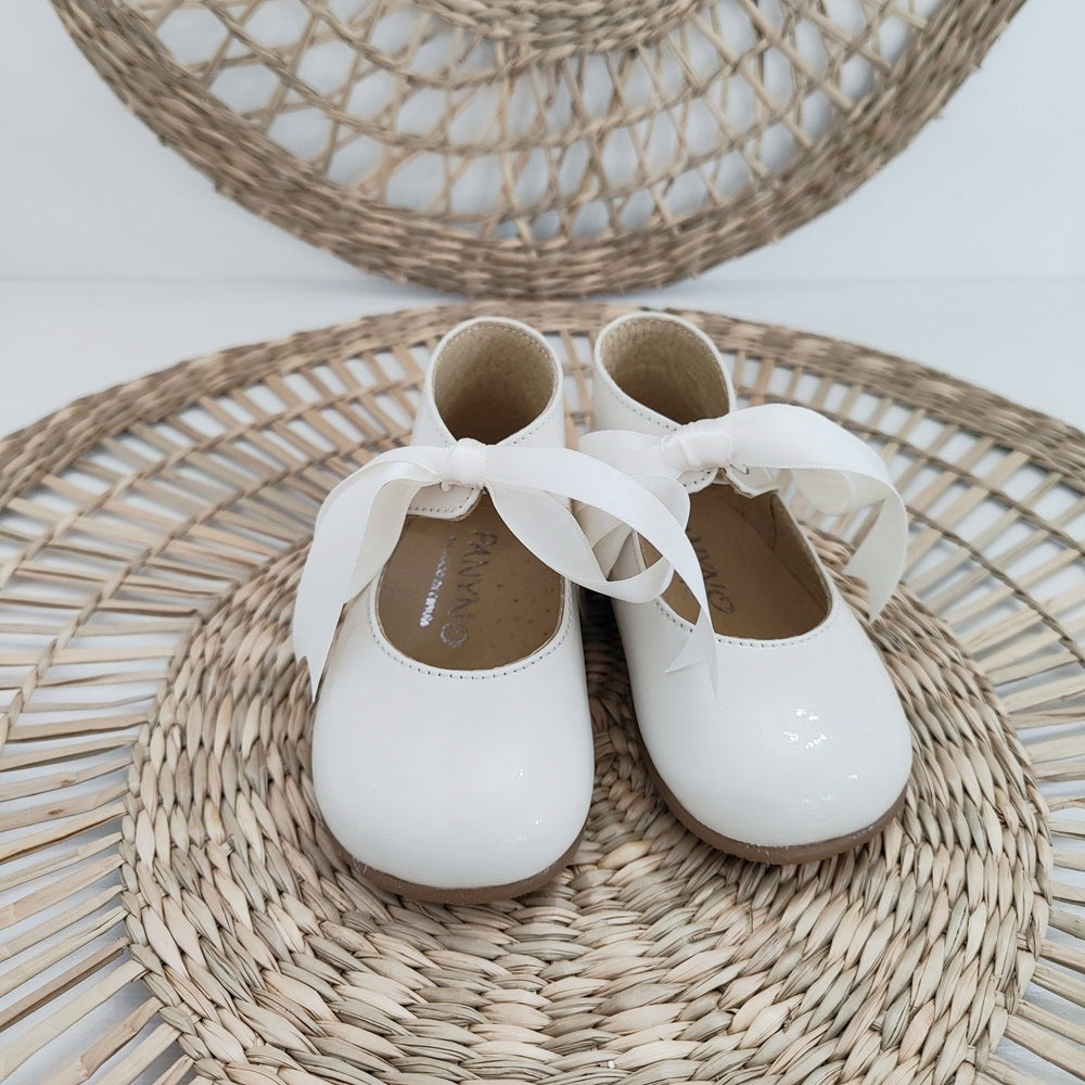 Scarpe primi passi in vernice Panyno