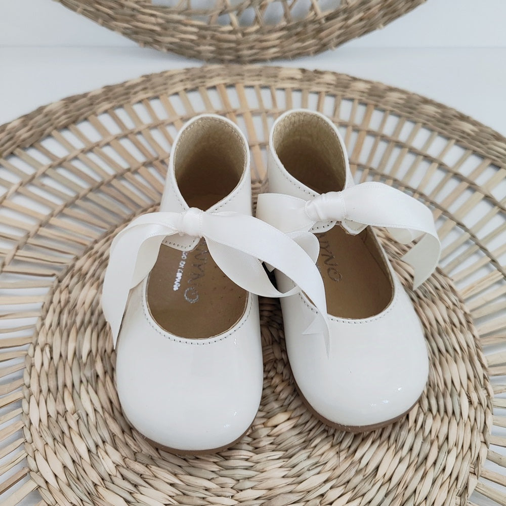 Scarpe primi passi in vernice Panyno
