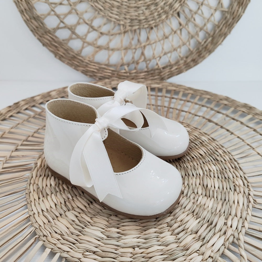 Scarpe primi passi in vernice Panyno