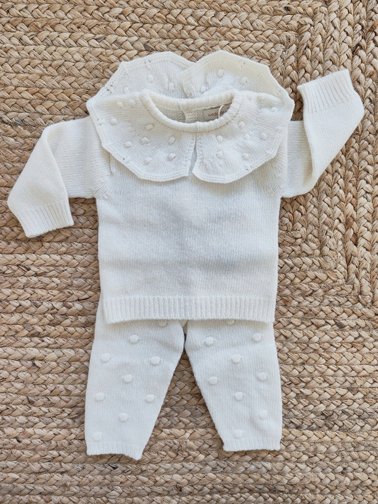 Completo due pezzi / tutina in lana Wedoble