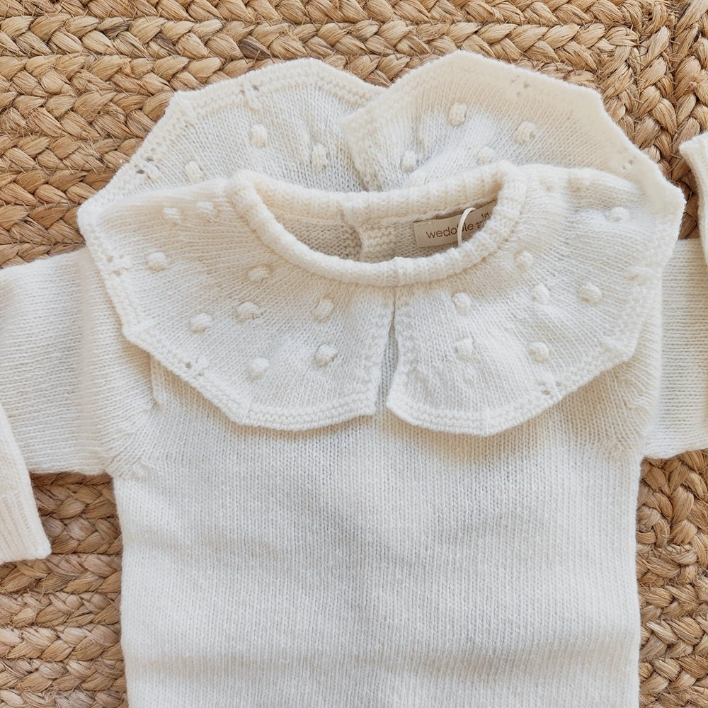 Completo due pezzi / tutina in lana Wedoble