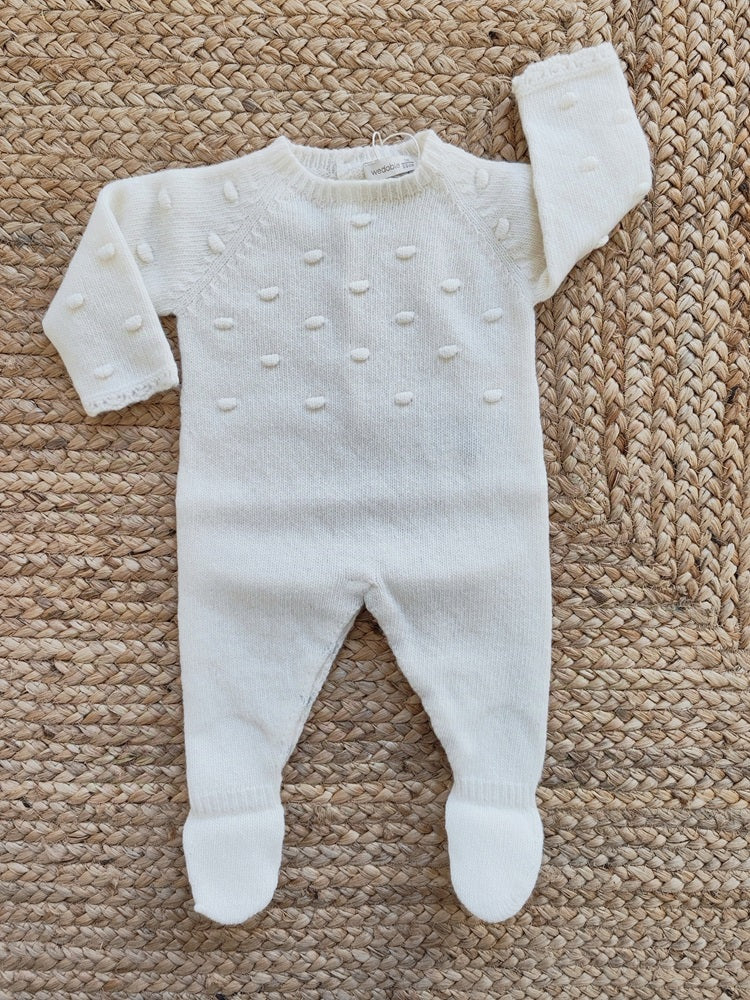 Completo due pezzi / tutina in lana Wedoble