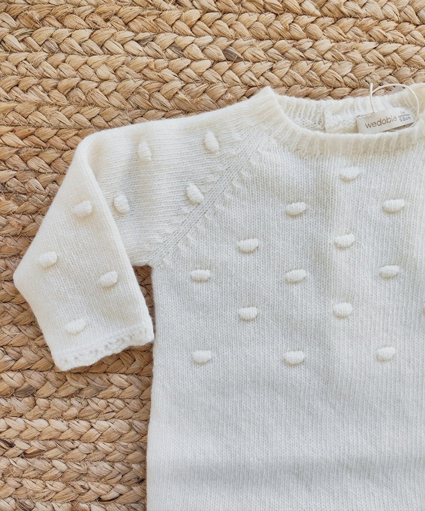 Completo due pezzi / tutina in lana Wedoble