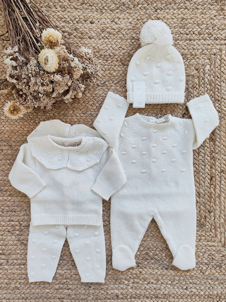 Completo due pezzi / tutina in lana Wedoble