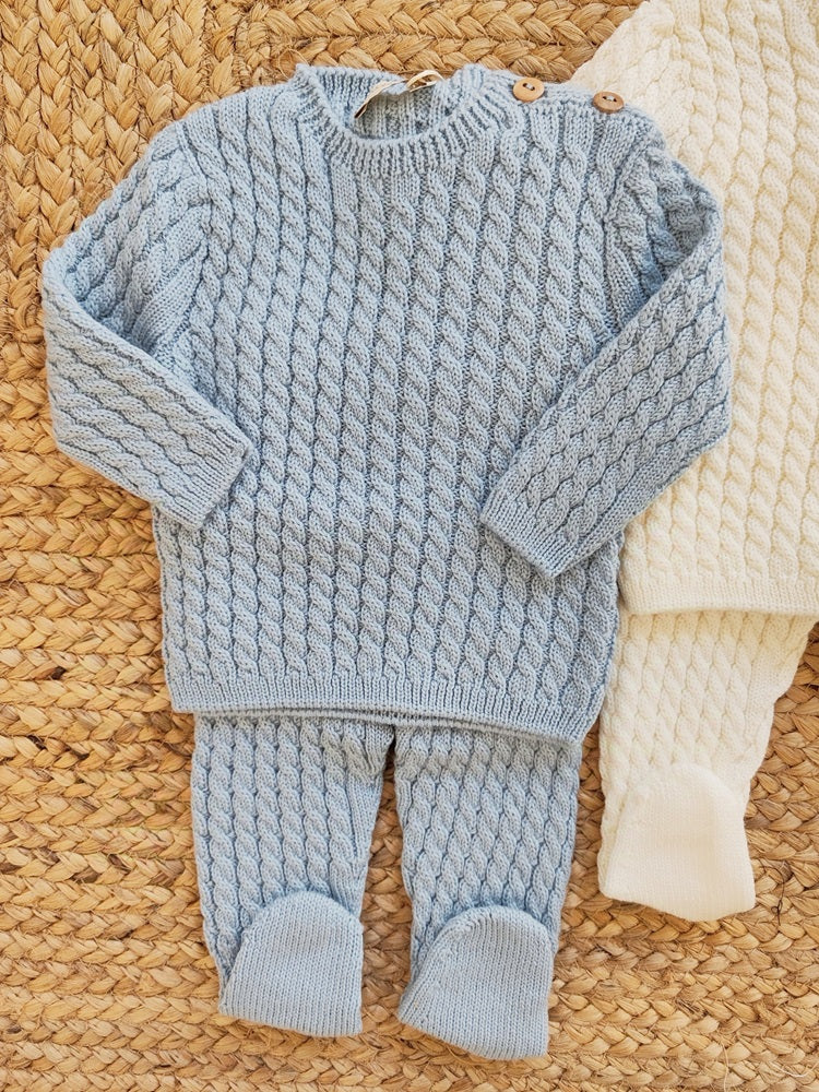 Completo due pezzi in lana Wedoble