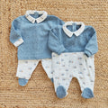 Completo due pezzi / Tutina in ciniglia Baby Vip