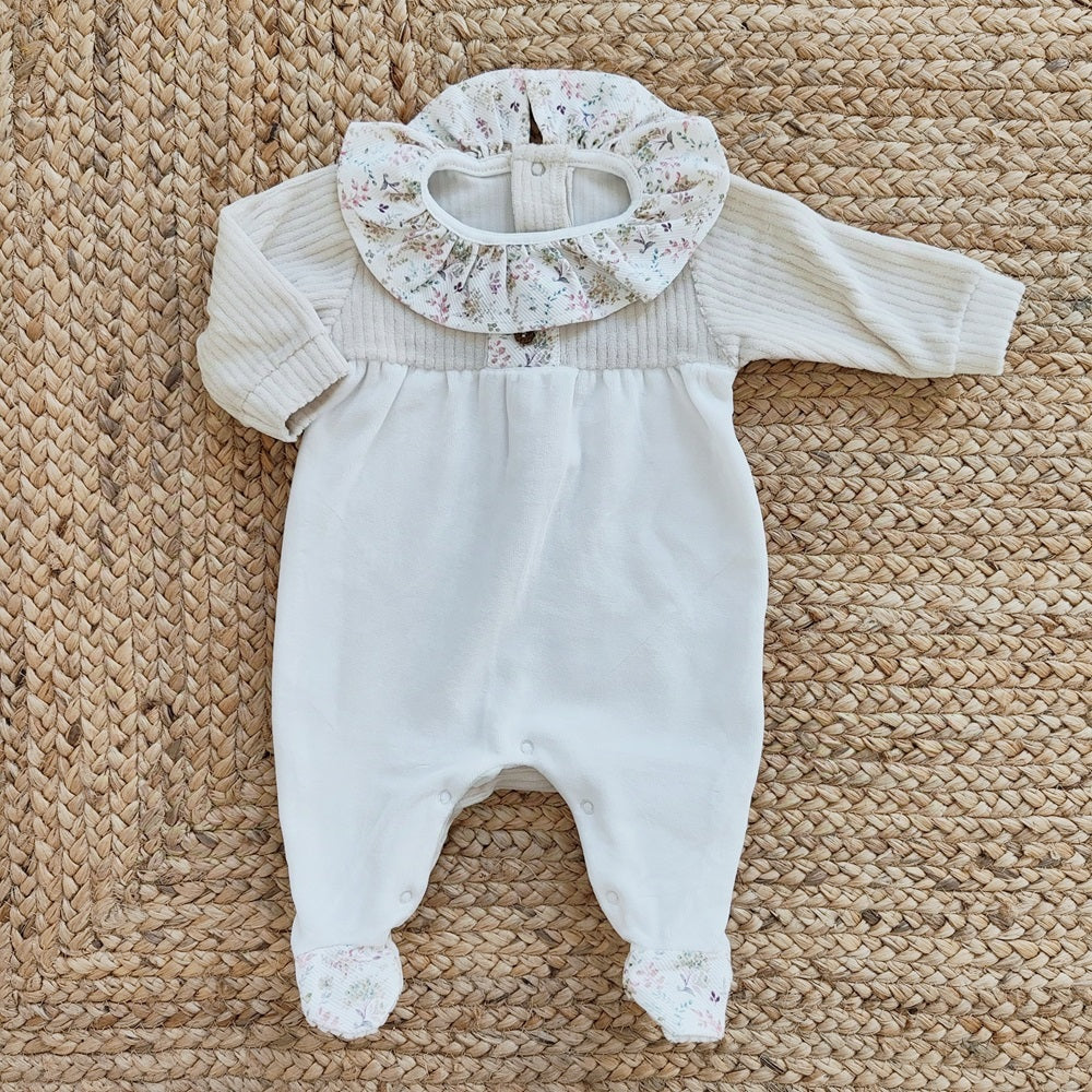 Tutina / Completo due pezzi in ciniglia Baby Vip