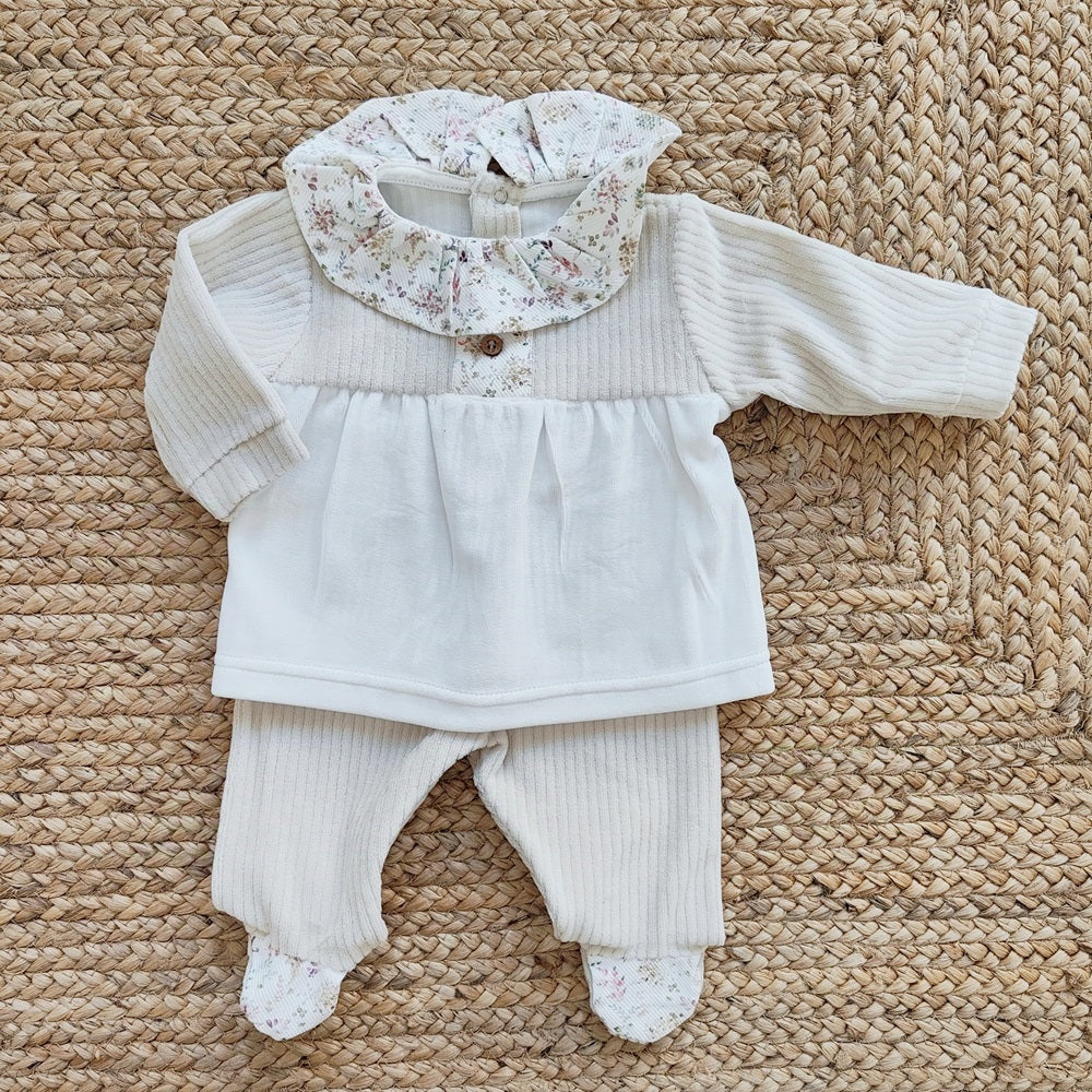 Tutina / Completo due pezzi in ciniglia Baby Vip