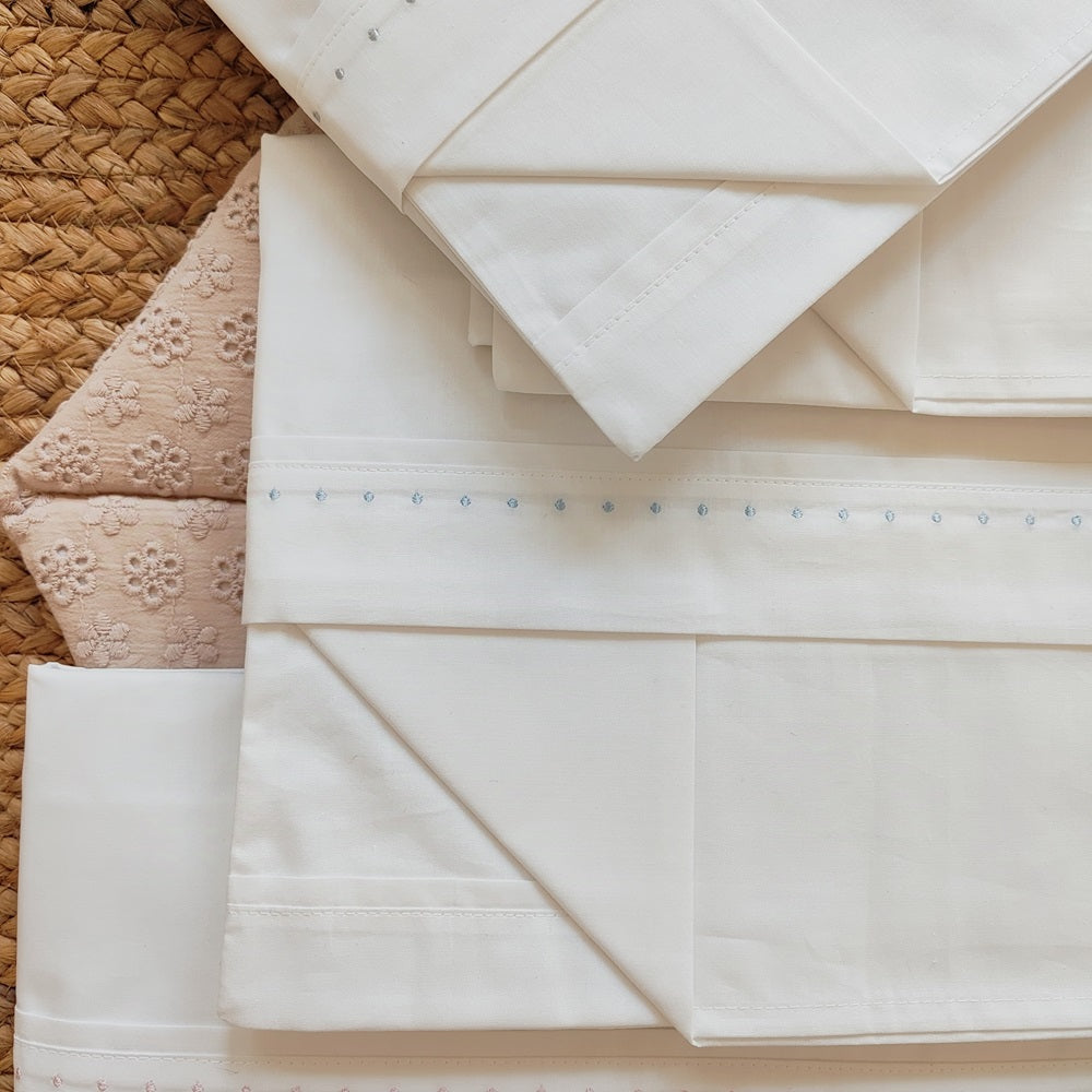 Lenzuolino culla in cotone Baby Gi