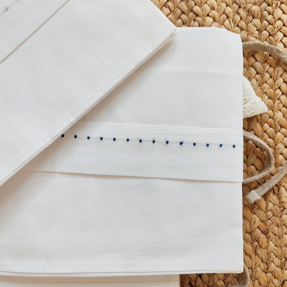 Lenzuolino culla in cotone Baby Gi