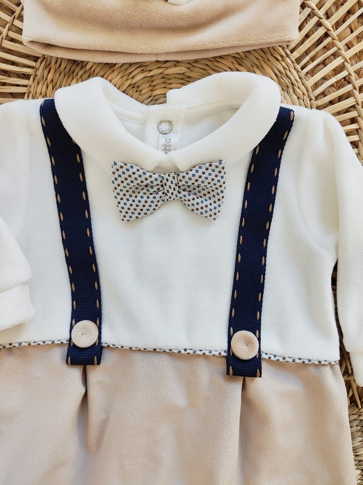 Tutina / Pagliaccetto in ciniglia Teto e Tatta