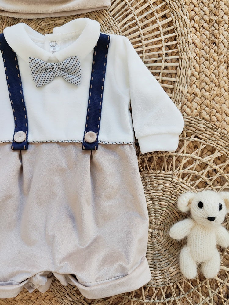 Tutina / Pagliaccetto in ciniglia Teto e Tatta