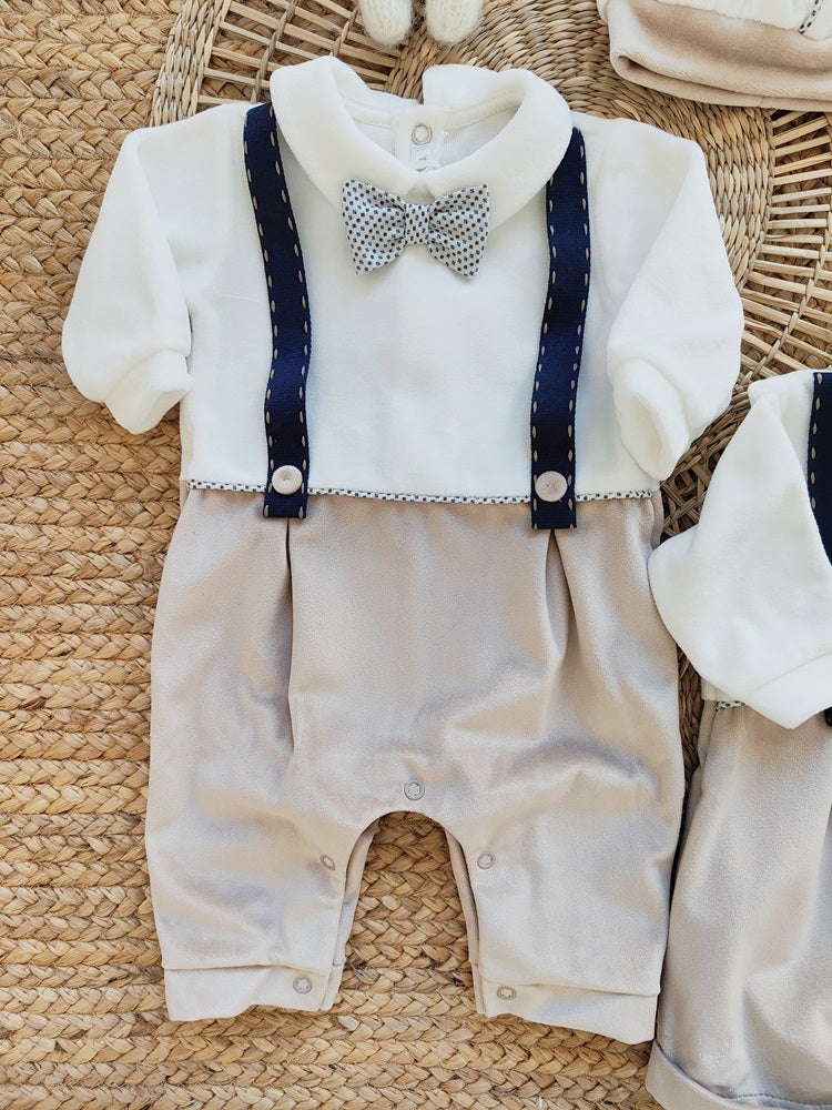 Tutina / Pagliaccetto in ciniglia Teto e Tatta