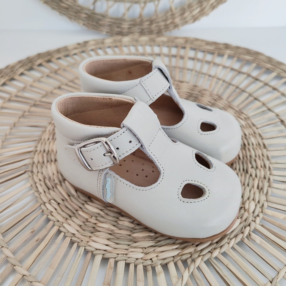 Scarpe Occhio di bue in pelle primi passi Angelitos