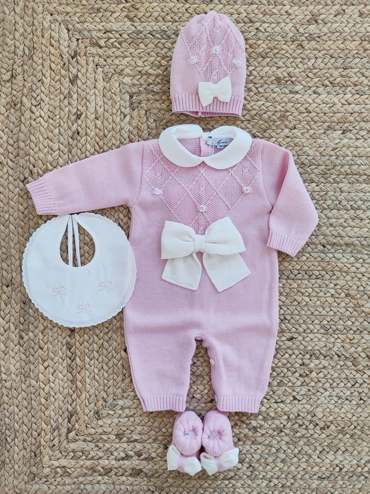 Set in lana merino Aurora