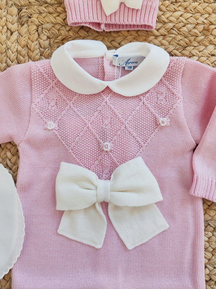 Set in lana merino Aurora