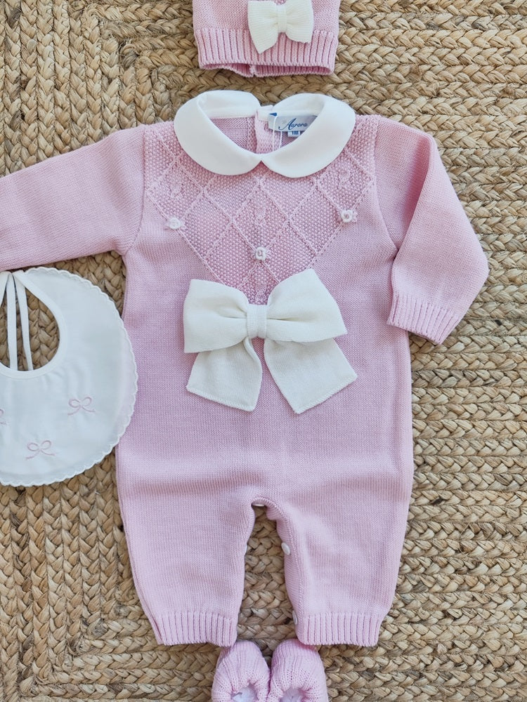 Set in lana merino Aurora