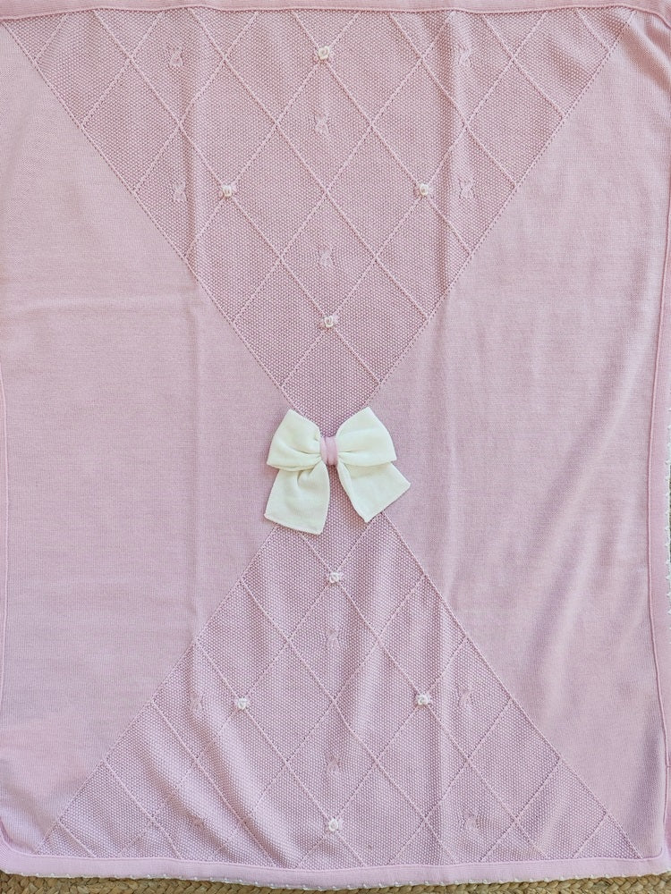Copertina in lana merino Aurora