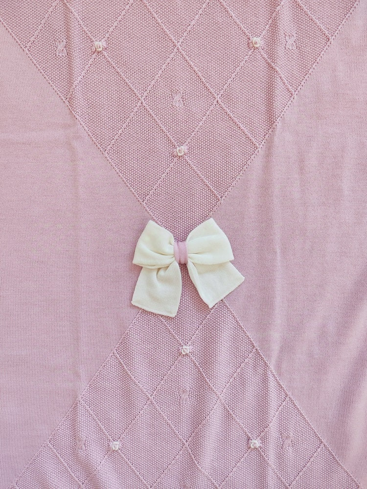 Copertina in lana merino Aurora