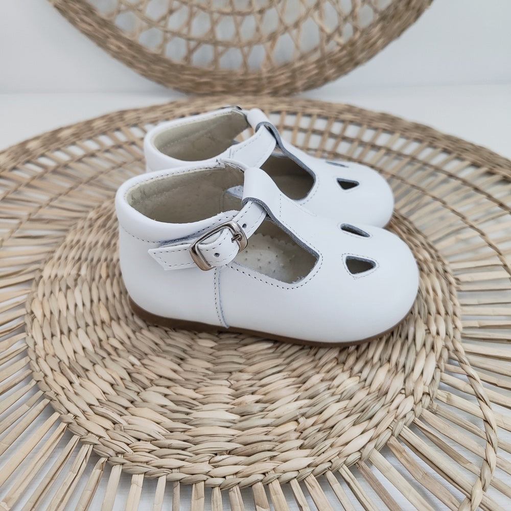 Scarpe occhiello in pelle primi passi Panyno