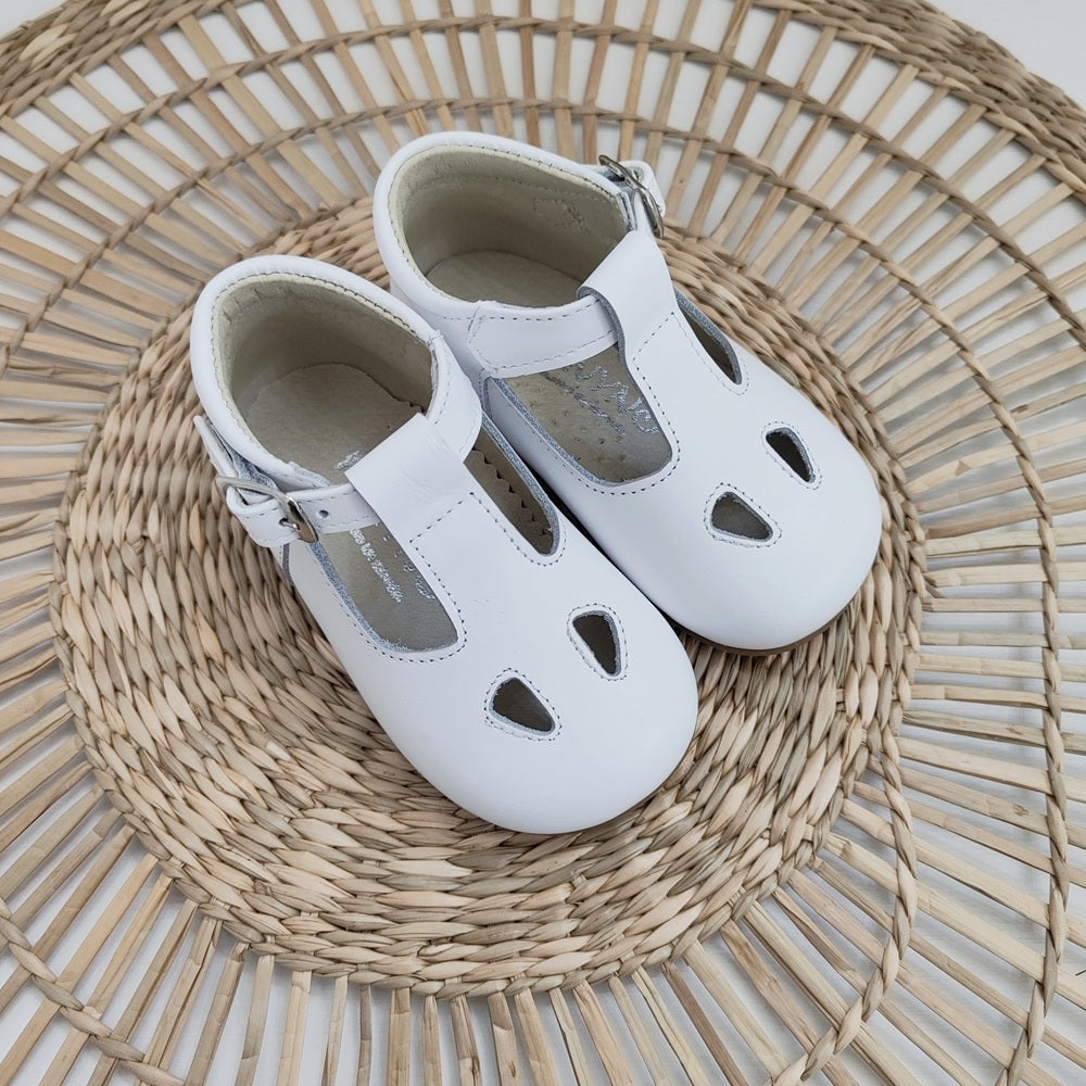 Scarpe occhiello in pelle primi passi Panyno