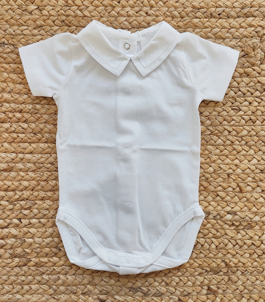Body in cotone mezza manica Deolinda