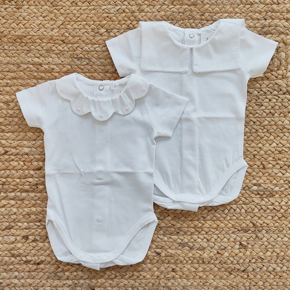 Body in cotone manica corta Deolinda