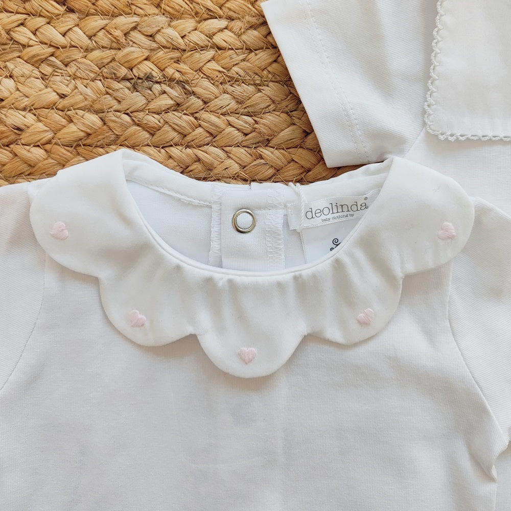 Body in cotone manica corta Deolinda