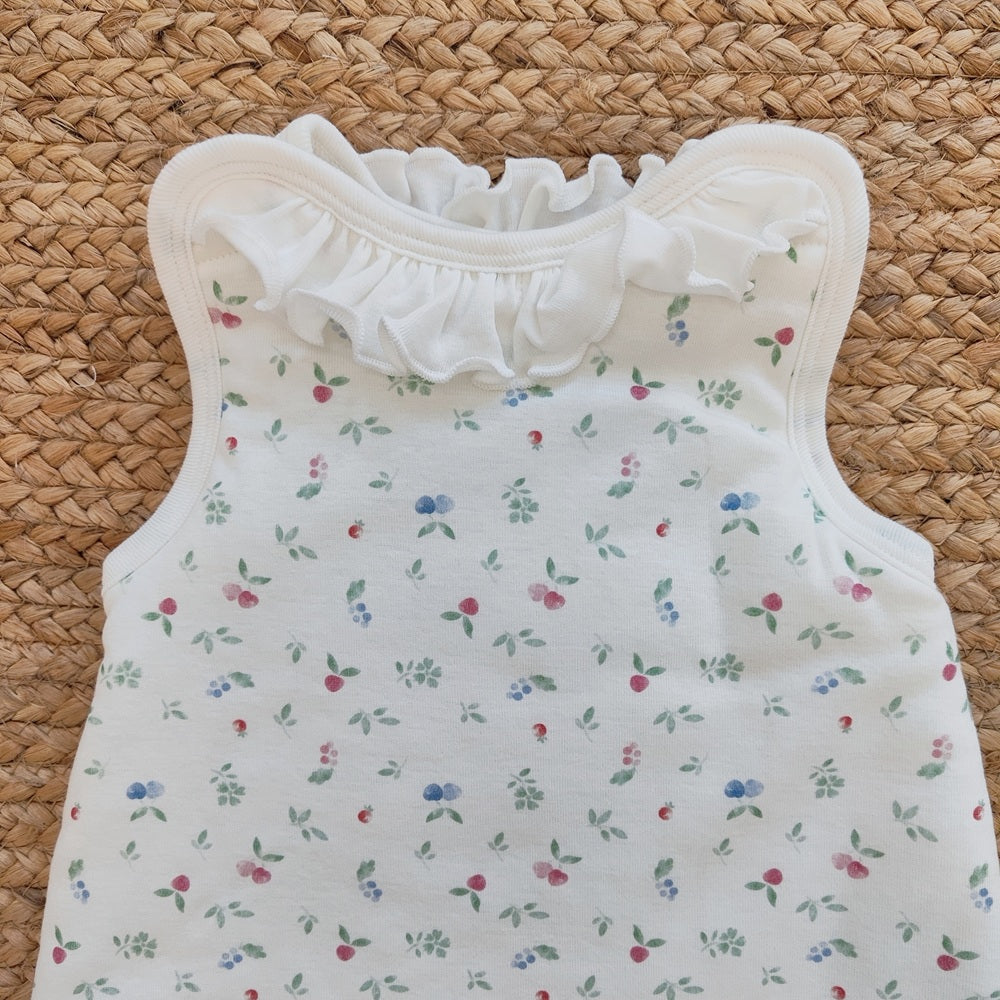 Sacco nanna neonato in cotone + Bavaglino Petit Bateau