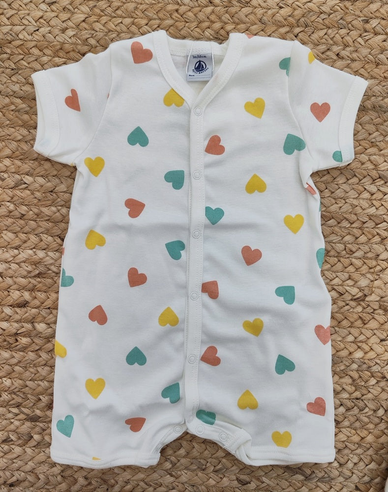 Tutina corta Petit Bateau