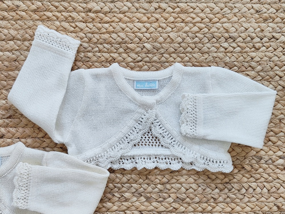 Coprispalle in filo di cotone Mac Ilusion