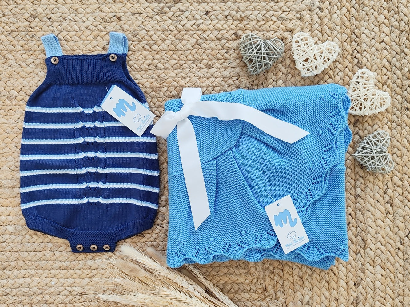 Pagliaccetto e Coperta in filo Mac Ilusion