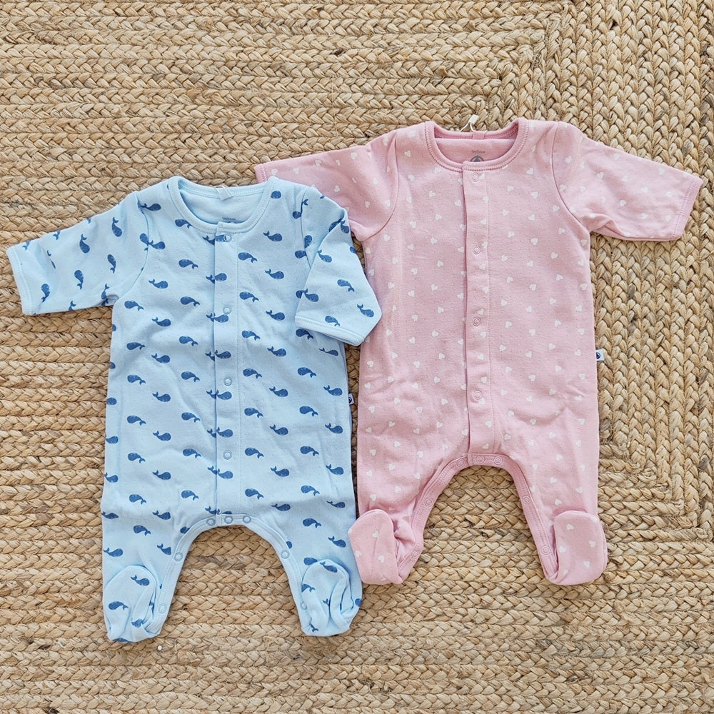 Bodypigiama in tubique Petit Bateau